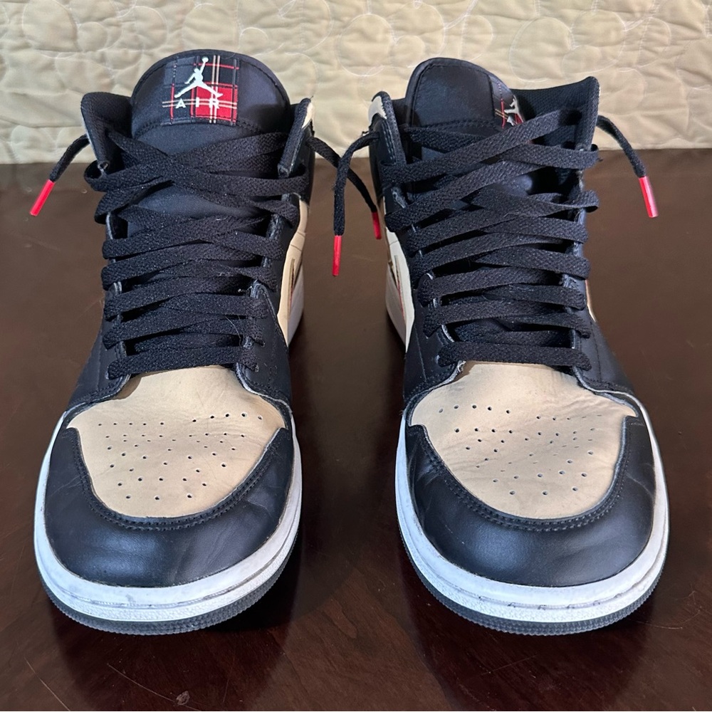 Size 10 - Jordan 1 Mid SE Tartan Swoosh
